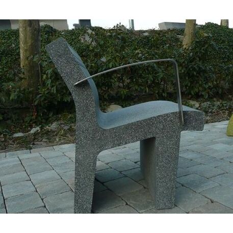 Betoninis modulinis suolas su LED apšvietimu 'Premium / Lounger Light 55cm'