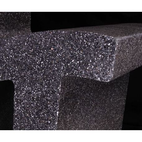 Betoninis modulinis suolas su LED apšvietimu 'Premium / Lounger Light 55cm'