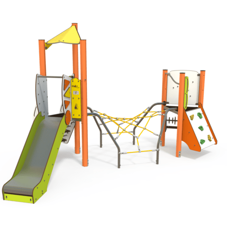 Žaidimų aikštelių kompleksas vaikams nuo 2 metų amžiaus – kolekcija 'MINI / MBG-2304_MI 09-2092-AC07'