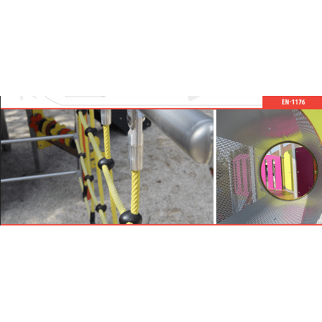 Žaidimų aikštelių kompleksas vaikams nuo 2 metų amžiaus – kolekcija 'MINI / MBG-2308_MI 09-3003-E99'