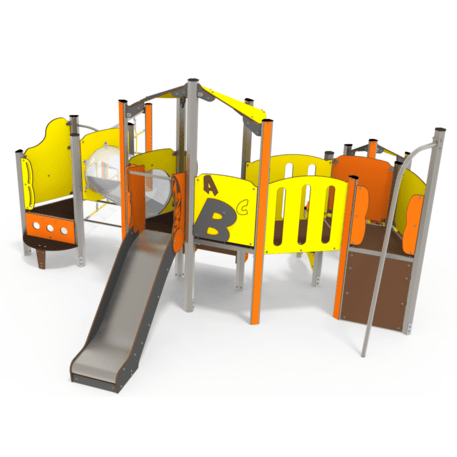 Žaidimų aikštelių kompleksas vaikams nuo 2 metų amžiaus – kolekcija 'MINI / MBG-2318_MI 09-3006-N22'