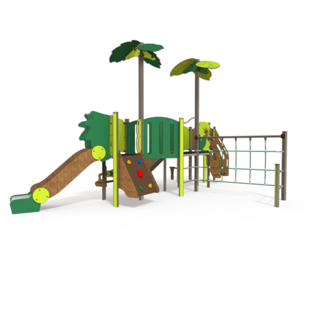 Žaidimų aikštelių kompleksas vaikams nuo 2 metų amžiaus – kolekcija 'MINI / MBG-2327_MI 09-3015-P15'