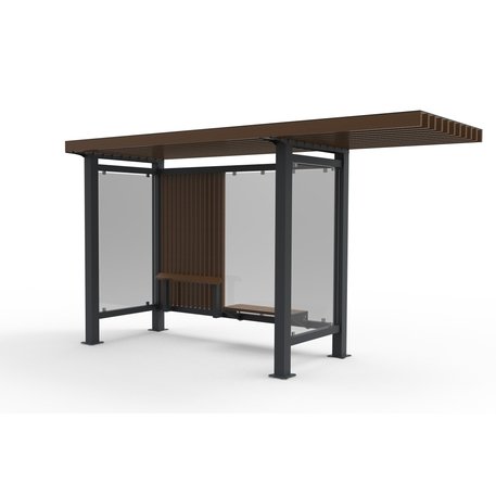 Autobusų stotelės stoginė, paviljonas 'MBG_5014 / Plaza 06'