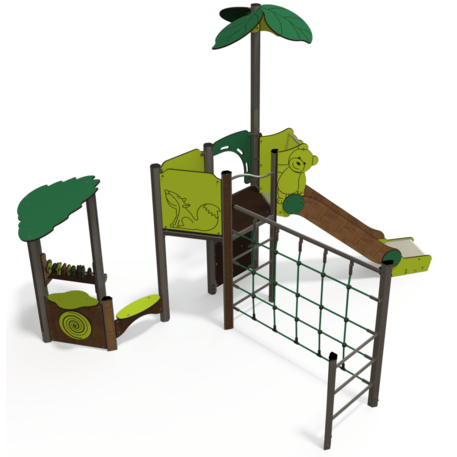 Žaidimų aikštelių kompleksas vaikams nuo 2 iki 10 metų amžiaus – kolekcija 'MAXI / MBG-2373_MA 12-1036-T01'