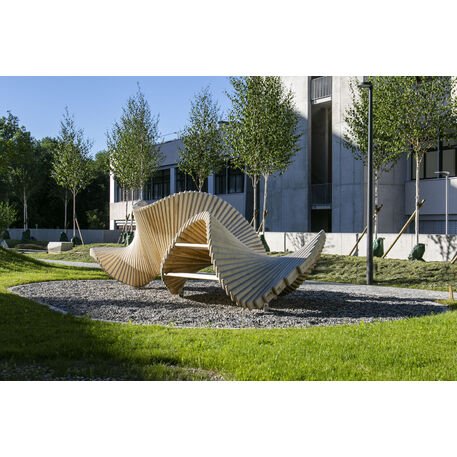Vaikų žaidimų aikštelių įranga „Climbslide 5.0“, kolekcija Playsculptures®