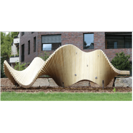 Vaikų žaidimų aikštelių įranga „Climbslide 5.0“, kolekcija Playsculptures®