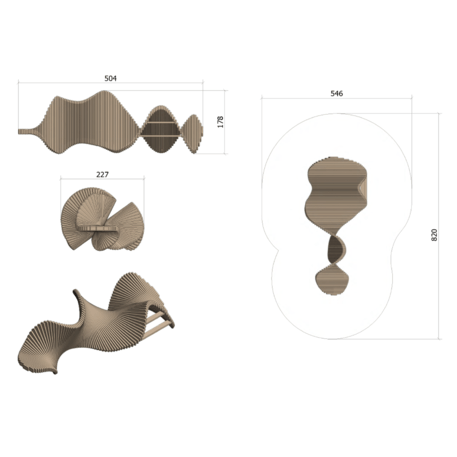 Vaikų žaidimų aikštelių įranga „Climbslide 5.0“, kolekcija Playsculptures®