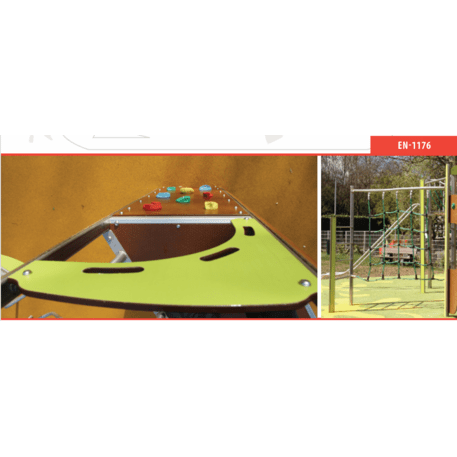 Spielplatzkomplex für Kinder von 2 bis 12 Jahren – Kollektion 'MEGA / MBG-2523_ME 18-1008-P15'