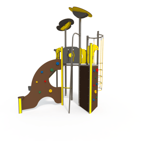 Spielplatzkomplex für Kinder von 2 bis 12 Jahren – Kollektion 'MEGA / MBG-2532_ME 18-1023-I22'