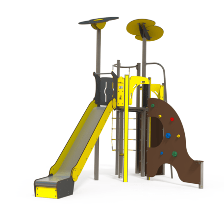 Spielplatzkomplex für Kinder von 2 bis 12 Jahren – Kollektion 'MEGA / MBG-2532_ME 18-1023-I22'