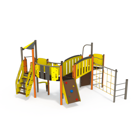 Complesso per parco giochi per bambini dai 2 anni – collezione 'MAXI / MBG-2461_MA 12-3005-N22'