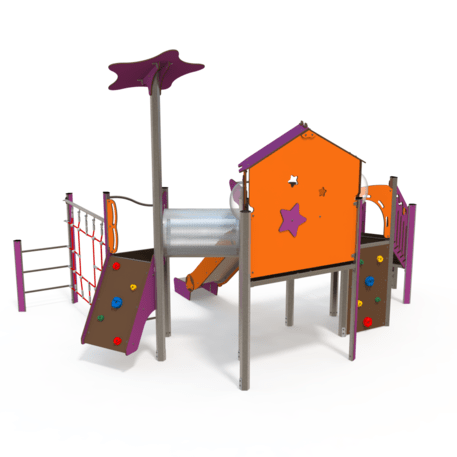 Bērnu rotaļu laukuma komplekss no 2 gadu vecuma – kolekcija 'MAXI / MBG-2468_MA 12-3015-O18'