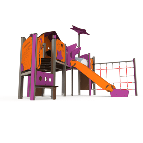 Bērnu rotaļu laukuma komplekss no 2 gadu vecuma – kolekcija 'MAXI / MBG-2468_MA 12-3015-O18'