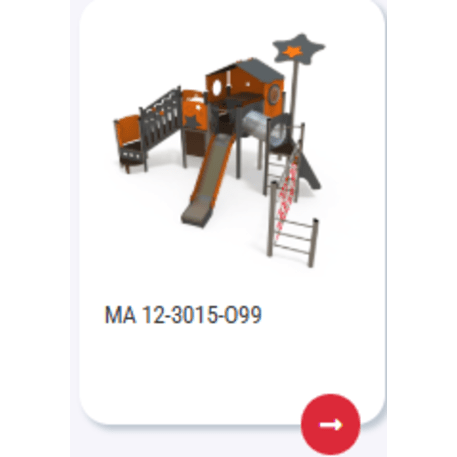 Bērnu rotaļu laukuma komplekss no 2 gadu vecuma – kolekcija 'MAXI / MBG-2468_MA 12-3015-O18'