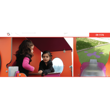 Bērnu rotaļu laukuma komplekss no 2 gadu vecuma – kolekcija 'MAXI / MBG-2468_MA 12-3015-O18'