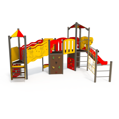 Žaidimų aikštelių kompleksas vaikams nuo 2 iki 10 metų amžiaus – kolekcija 'MAXI / MBG-2476_MA 12-3045-T01'