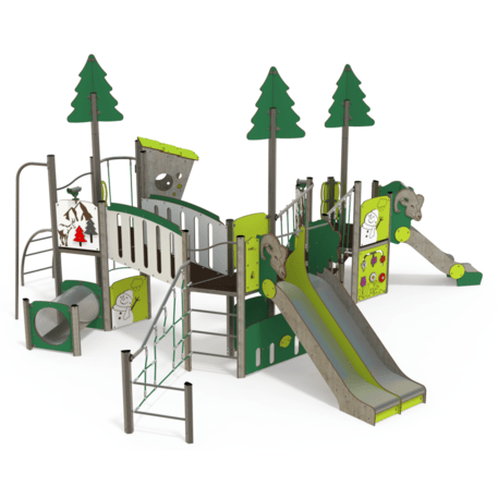 Žaidimų aikštelių kompleksas vaikams nuo 2 iki 10 metų amžiaus – kolekcija 'MAXI / MBG-2484_MA 12-3049-U'