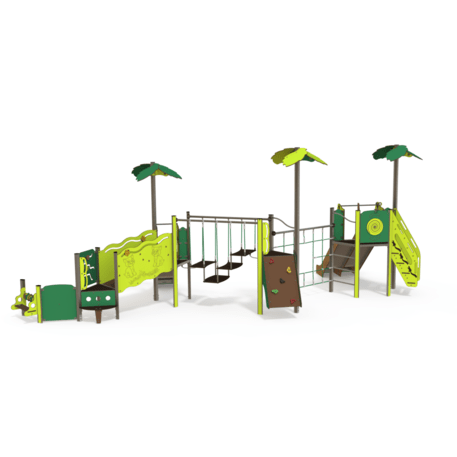 Kompleks placu zabaw dla dzieci od 2. roku życia – kolekcja 'MAXI / MBG-2502_MA 12-4013-T02'