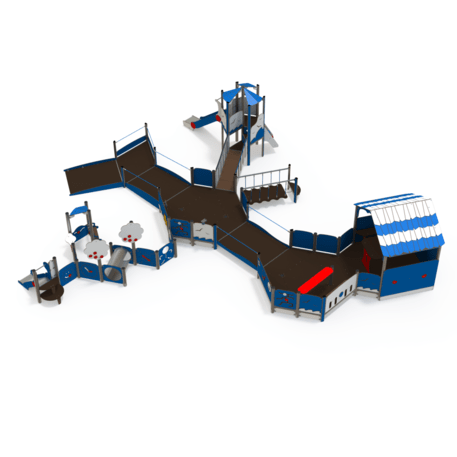 Spielplatzkomplex für Kinder ab 2 Jahren – Kollektion 'MAXI / MBG-2512_MA 12-5006-Q14'