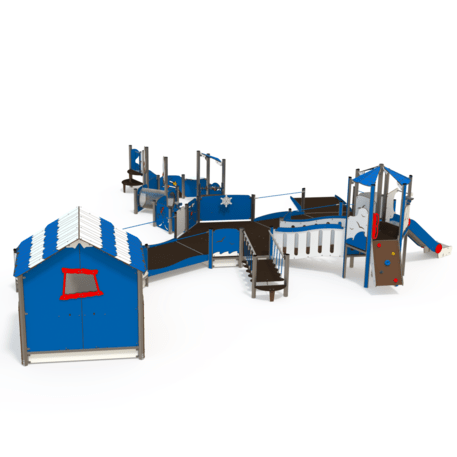 Spielplatzkomplex für Kinder ab 2 Jahren – Kollektion 'MAXI / MBG-2512_MA 12-5006-Q14'