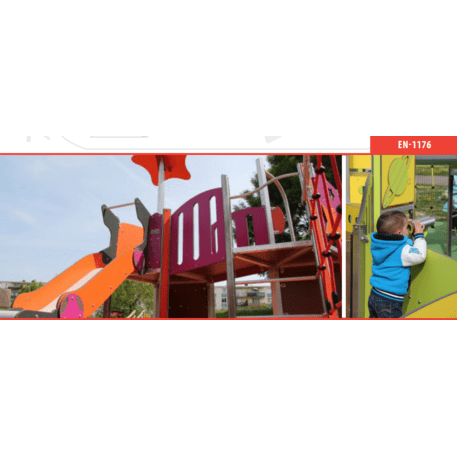 Spielplatzkomplex für Kinder ab 2 Jahren – Kollektion 'MAXI / MBG-2512_MA 12-5006-Q14'