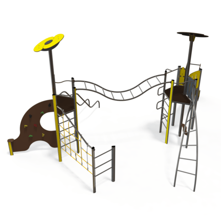 Žaidimų aikštelių kompleksas vaikams nuo 2 iki 12 metų amžiaus – kolekcija 'MEGA / MBG-2546_ME 18-2018-I22'