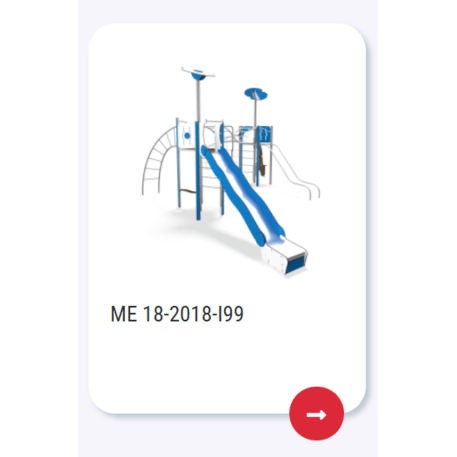 Žaidimų aikštelių kompleksas vaikams nuo 2 iki 12 metų amžiaus – kolekcija 'MEGA / MBG-2546_ME 18-2018-I22'