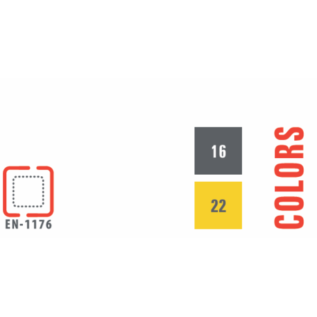 Žaidimų aikštelių kompleksas vaikams nuo 2 iki 12 metų amžiaus – kolekcija 'MEGA / MBG-2546_ME 18-2018-I22'