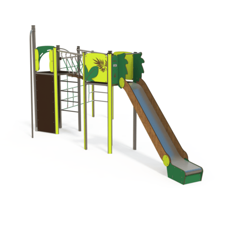 Žaidimų aikštelių kompleksas vaikams nuo 2 iki 12 metų amžiaus – kolekcija 'MEGA / MBG-2555_ME 18-2032-P15'