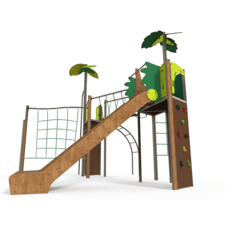 Žaidimų aikštelių kompleksas vaikams nuo 2 iki 12 metų amžiaus – kolekcija 'MEGA / MBG-2565_ME 18-2041-P15'