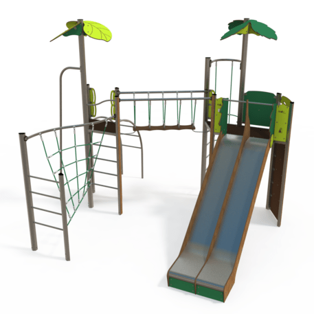 Žaidimų aikštelių kompleksas vaikams nuo 2 iki 12 metų amžiaus – kolekcija 'MEGA / MBG-2565_ME 18-2041-P15'