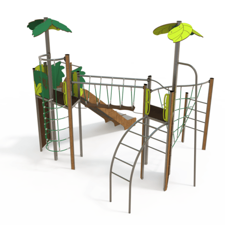 Žaidimų aikštelių kompleksas vaikams nuo 2 iki 12 metų amžiaus – kolekcija 'MEGA / MBG-2565_ME 18-2041-P15'