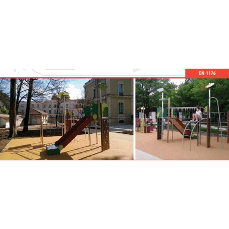 Žaidimų aikštelių kompleksas vaikams nuo 2 iki 12 metų amžiaus – kolekcija 'MEGA / MBG-2565_ME 18-2041-P15'
