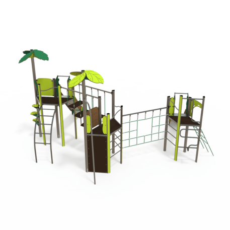 Žaidimų aikštelių kompleksas vaikams nuo 2 iki 12 metų amžiaus – kolekcija 'MEGA / MBG-2574_ME 18-3016-P15'