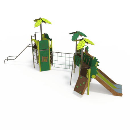 Žaidimų aikštelių kompleksas vaikams nuo 2 iki 12 metų amžiaus – kolekcija 'MEGA / MBG-2584_ME 18-3028-T01'