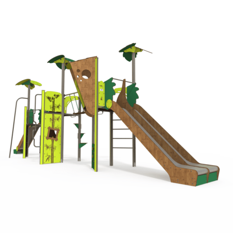 Žaidimų aikštelių kompleksas vaikams nuo 2 iki 12 metų amžiaus – kolekcija 'MEGA / MBG-2604_ME 18-3045-P15'