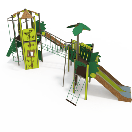 Žaidimų aikštelių kompleksas vaikams nuo 2 iki 12 metų amžiaus – kolekcija 'MEGA / MBG-2614_ME 18-4022-P15'