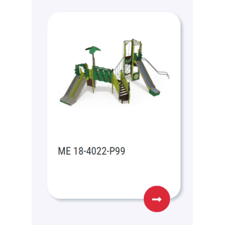 Žaidimų aikštelių kompleksas vaikams nuo 2 iki 12 metų amžiaus – kolekcija 'MEGA / MBG-2614_ME 18-4022-P15'