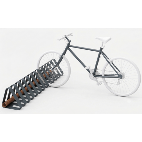 Metal bicycle rack 'Tresette A'