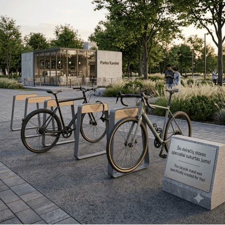 Bicycle parking racks 'Easy'