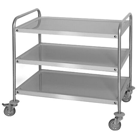 Serving trolley - three shelves (1,0 x 0,5m)