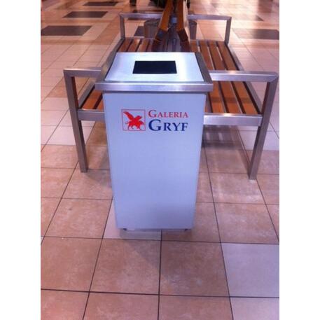 Dvipusis metalinis suoliukas su atlošu, pagamintas iš Iroko 'Premium / STF/02-04-05_03/MDL'