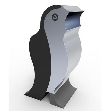 Metalinė šiukšliadėžė su stogeliu 'Exclusive / STF/19-07-43/MDL_70L'