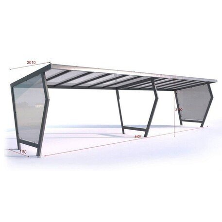 Bike Shelter 'Aurora I 20_840cm'