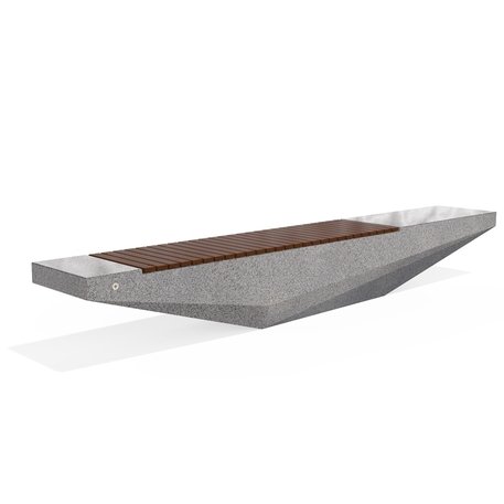 Concrete outdoor bench '330x45x40cm / BS-321'