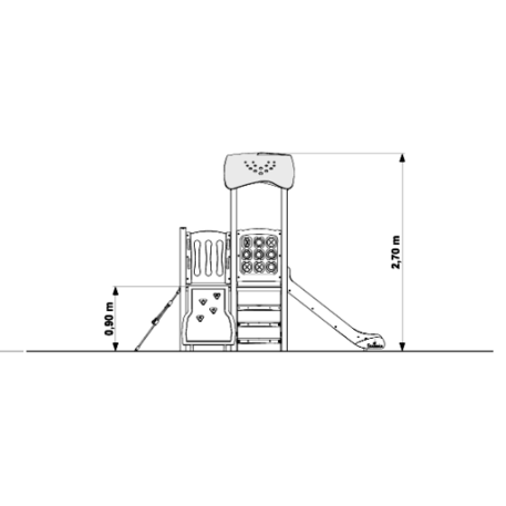 Kinderspielplatzelement 'MBG-346/P1140'