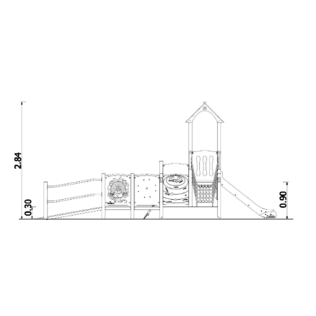 Children's playground element 'MBG-366/P1135'