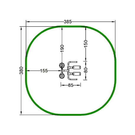 Välijõusaali 'MBG_51/OFC-3A'