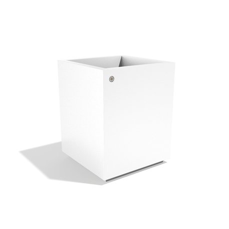 Metalinis lauko vazonas, gėlinė 'Premium / 50x50xH/63cm / BS-405'