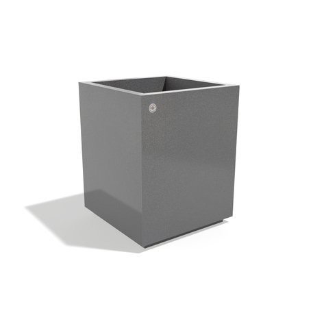 Metalinis lauko vazonas, gėlinė 'Premium / 50x50xH/63cm / BS-405'